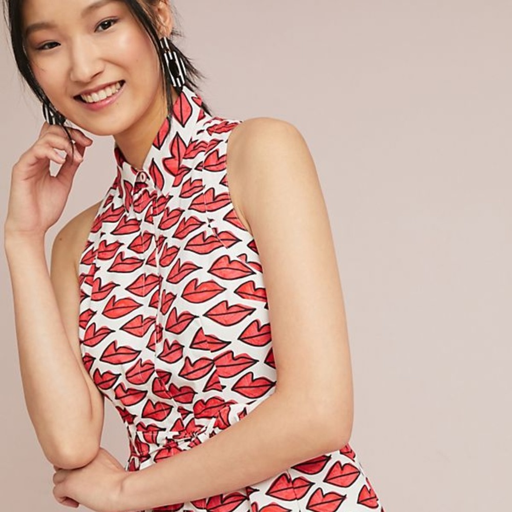 Ann Howell Bullard x Anthro Smooched Shirtdress 2